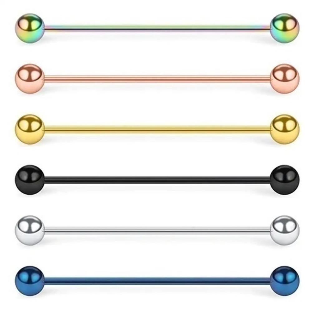 Bundle of industrial barbells